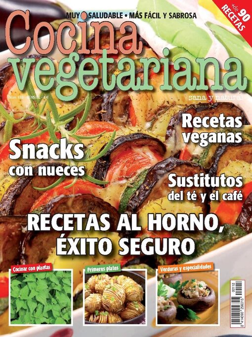 Title details for Cocina Vegetariana by CONNECOR REVISTAS S.L. - Available